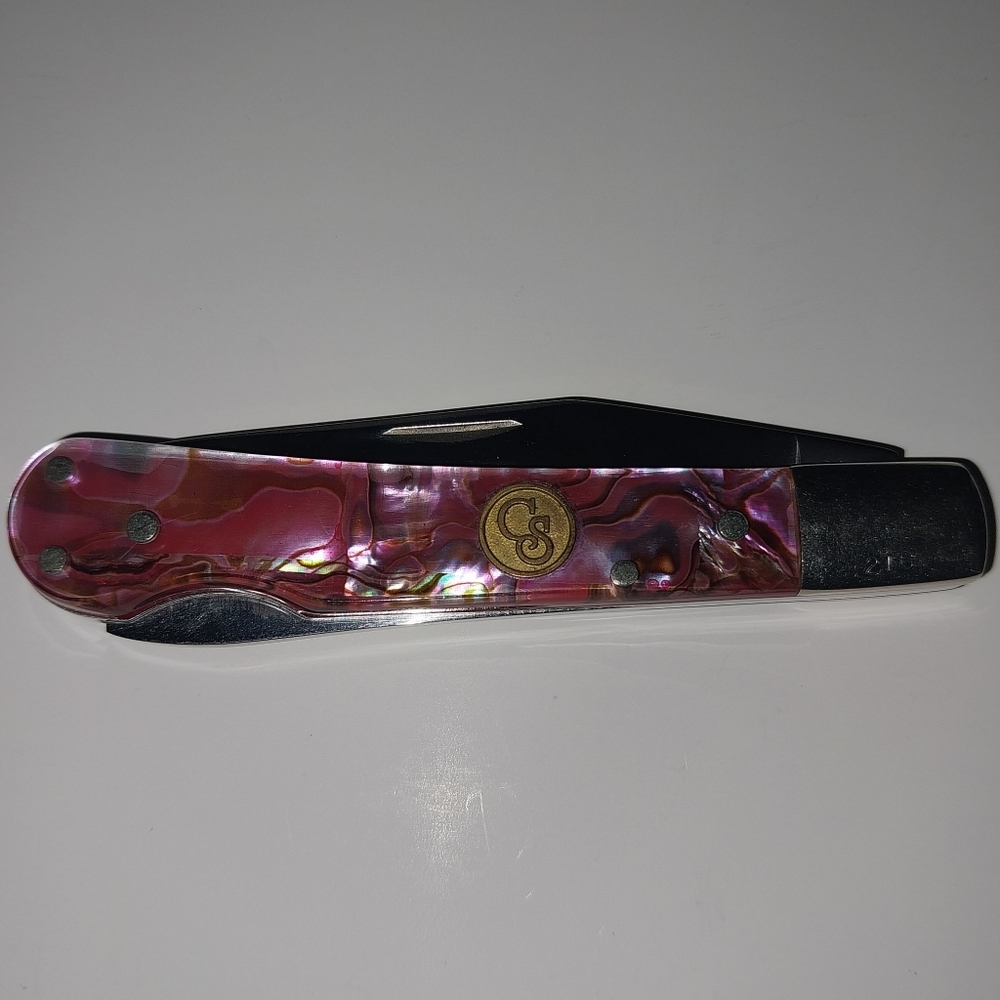 Canal Street Cutlery Pinch Lockback w/ Abalone Scales